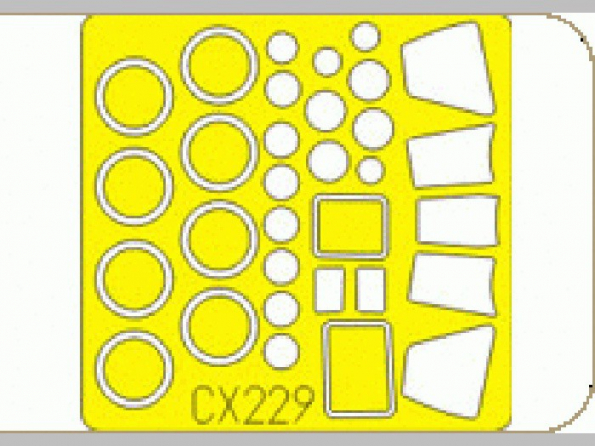 Eduard Express Mask cx229 Mi-26 Halo 1/72