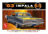 AMT maquette camion 1149 1963 Chevy Impala SS Hardtop (4 &#039;n 1) 1/25
