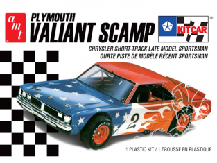 AMT maquette camion 1171 Plymouth Valiant Scamp Kit Car 1/25