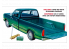 MPC maquette voiture 901 1978 Dodge D100 Custom &quot;Long-Bed&quot; Pickup Truck 1/25