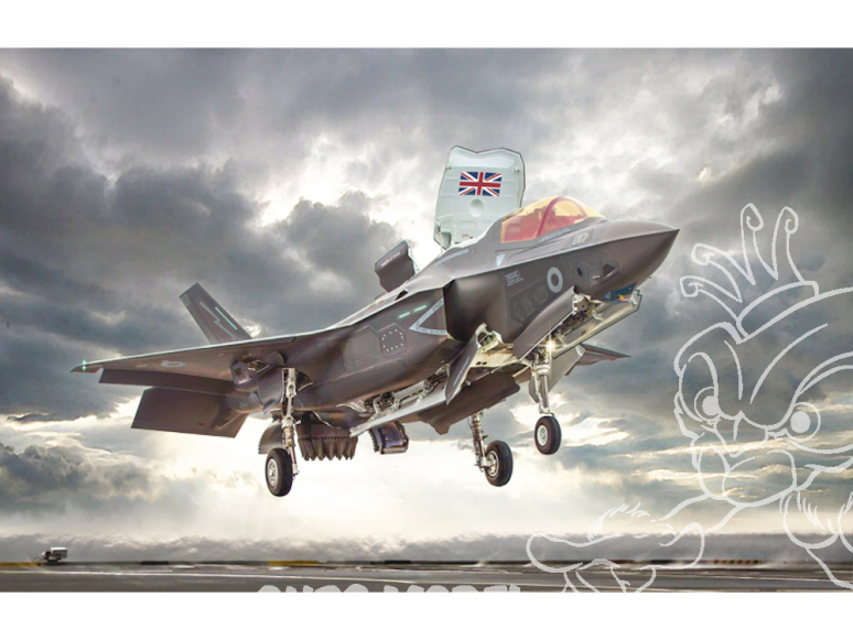 Italeri maquette avion 1425 F-35 B Lightning II STOVL version 1/72