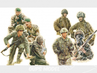 Italeri maquette miltaire 6190 TROUPES NATO 1980 1/72