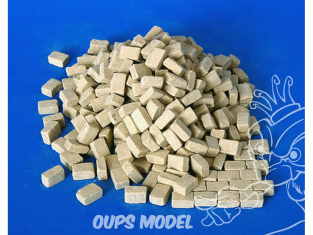 Plus Model 4003 Gros Pavé en resine imitation grès 1/48