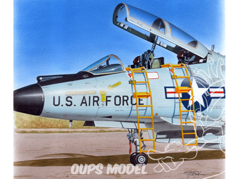 Plus Model AL4086 Echelles pour un McDonnell F-101 Voodoo 1/48
