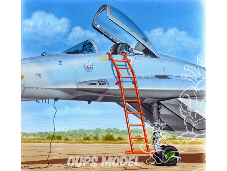 Plus Model AL4087 Echelles pour un Mikoyan-Gourevitch MiG-29 1/48