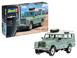 Revell maquette voiture 07047 Land Rover Series III 1/24