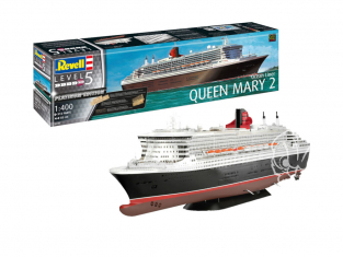 Revell maquette bateau 05199 Queen Mary 2 Platinum Edition 1/400