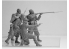 Icm maquette figurines 35709 4 Zouaves français (1914) 100% nouveaux moules WWI 1/35