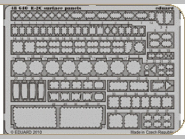 EDUARD photodecoupe 48640 E-2C 1/48