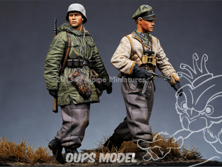 Alpine figurine 35153 WSS Grenadier Set 2 figurines 1/35