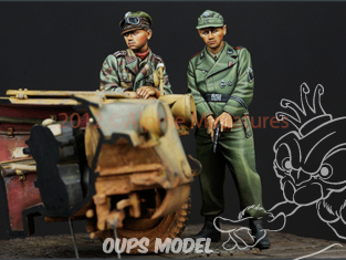 Alpine figurine 35147 Équipage WSS AFV Set 2 figurines 1/35