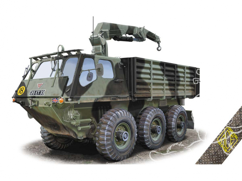 Ace Maquettes Militaire 72436 FV-623 Stalwart Mk.2 avec grue 1/72