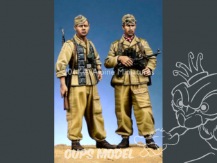 Alpine figurine 35125 Figurine kit Ensemble DAK Ramcke Brigade Set (2 figurines) 1/35