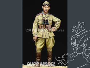 Alpine figurine 35123 Officier AFV italien WW2 1/35
