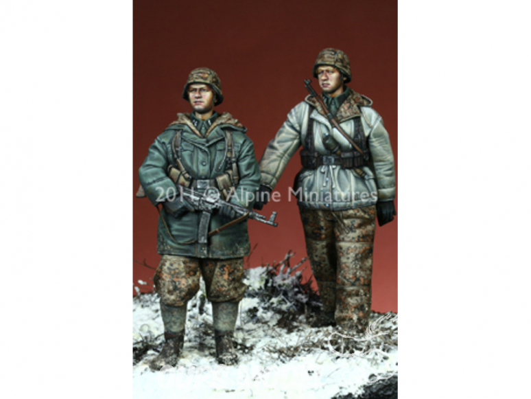 Alpine figurine 35113 Ensemble WSS Grenadier Late War Set (2 figurines) 1/35