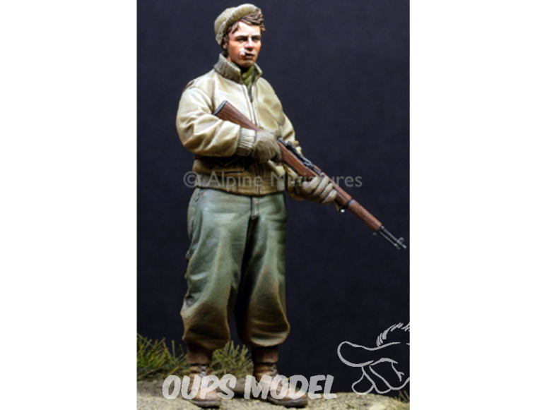 Alpine figurine 35109 Infanterie américaine WW2 n°2 1/35