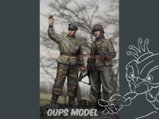 Alpine figurine 35098 LAH dans les Ardennes Set n°2 (2 figurines)) 1/35