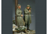 Alpine figurine 35095 Ensemble d&#039;officiers de l&#039;armée américaine WW2 (2 figurines) n°1 et n°2 1/35