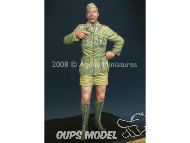 Alpine figurine 35072 Allemand DAK Panzer Crew n°1 1/35