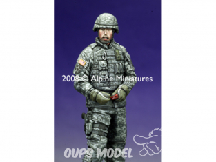 Alpine figurine 35069 US AFV equipier n°1 moderne 1/35
