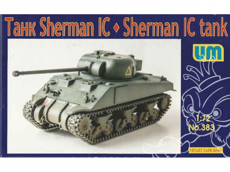 UM Unimodels maquettes militaire 383 M4 Sherman IC 1/72