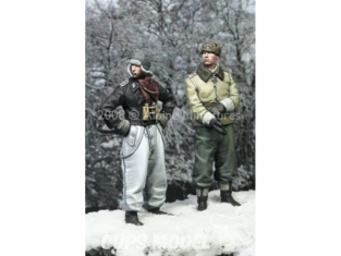 Alpine figurine 35059 Ensemble LAH Officers Kharkov Set (2 figurines) 1/35