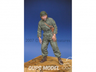 Alpine figurine 35052 Équipage de char américain n°2 WWII 1/35