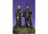 Alpine figurine 35047 Ensemble NCO Panzer WSS de la fin de la guerre (2 figurines) 1/35