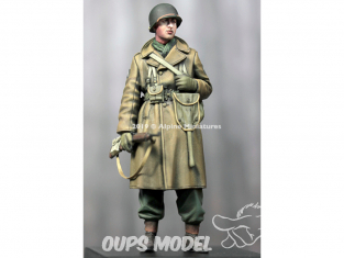 Alpine figurine 35259 infanterie US en tenue d'hivers WW2 1/35