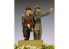 Alpine figurine 35255 Set Ensemble d&#039;officiers WSS 44-45 (2 figurines) 1/35