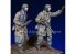 Alpine figurine 35249 Set Ensemble d&#039;officiers WSS 44-45 (2 figurines) 1/35