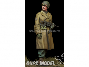 Alpine figurine 35241 NCO Infanterie US en tenue hiver 1/35