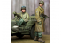 Alpine figurine 35243 Set Ensemble US NCO et conducteur WW2 (2 figurines) 1/35