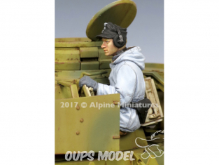 Alpine figurine 35239 WSS Canonnier de Panzer en tenue hivers 1/35