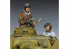 Alpine figurine 35240 Set Ensemble WSS Equipage de Panzer en tenue hivers (2 figurines) 1/35