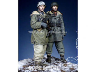 Alpine figurine 35237 Set Ensemble WSS a Kharkov (2 figurines) 1/35