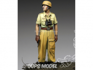 Alpine figurine 35220 Officier de la 1ère division FJ en Italie 1/35