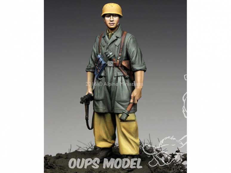 Alpine figurine 35221 NCO 1st FJ Division en Italie 1/35