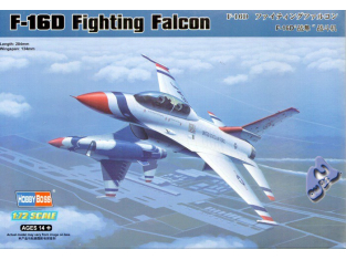 Hobby Boss maquette avion 80275 F-16D Fighting Falcon 1/72