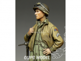 Alpine figurine 35217 Caporal américain de la 3e Division blindée 1/35