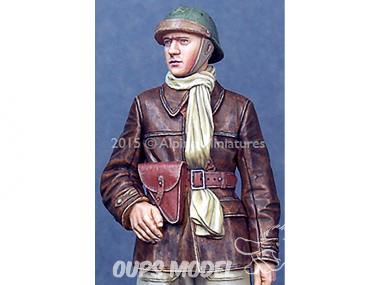 Alpine figurine 35196 Équipage de char français WW2 1/35