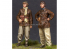 Alpine figurine 35198 Set ensemble kit Ensemble d&#039;équipage de char français WW2 (2 figurines) 1/35