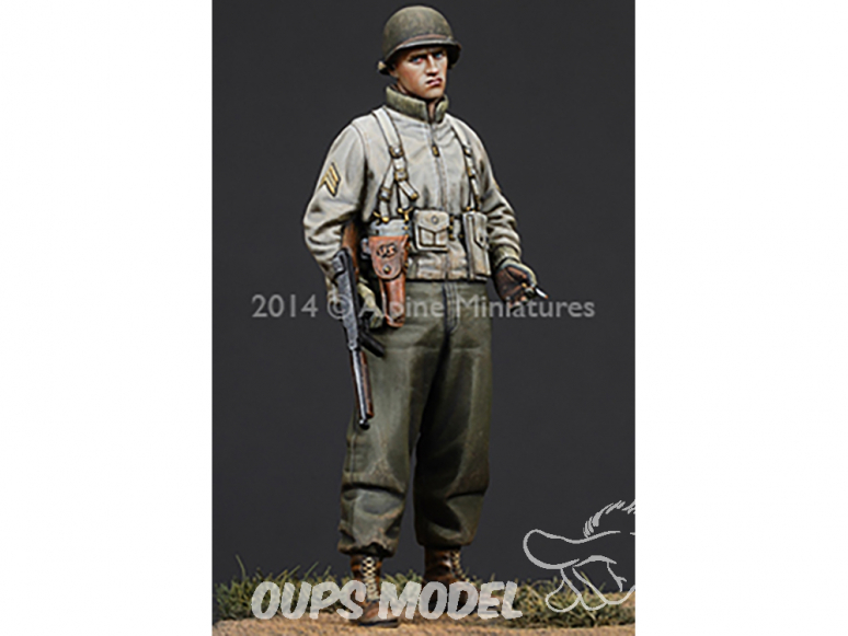Alpine figurine 35184 Sous-officier d'infanterie US WWII 1/35