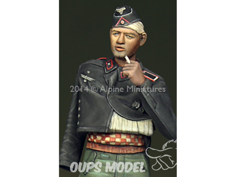 Alpine figurine 35182 Equipage blessé de Panzer allemand n°2 1/35