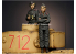 Alpine figurine 35177 Set ensemble Commandant de Panzer n°1 et n°2 (2 figurines) 1/35