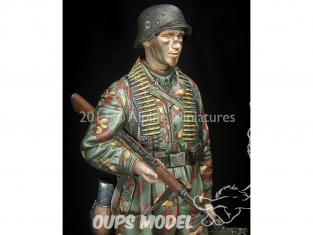 Alpine figurine 16038 Porte-munitions 12 SS Panzer Division "HJ" 1/16