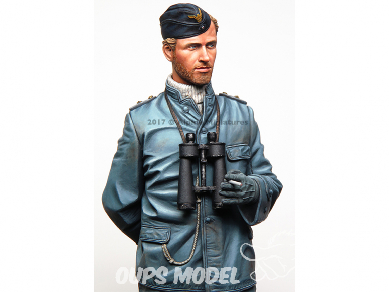 Alpine figurine 16036 Officier de quart allemand sous-marin 1/16