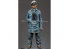 Alpine figurine 16021 Capitaine de sous-marin allemand 1/16