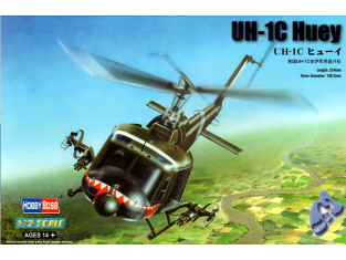 Hobby Boss maquette avion 87229 UH-1C HUEY 1/72