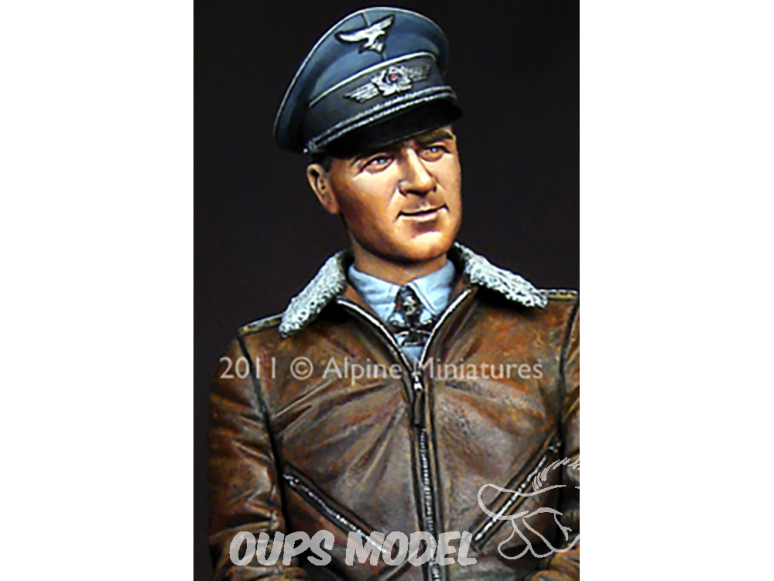 Alpine figurine 16014 uftwaffe Ace Werner Moldders 1/16